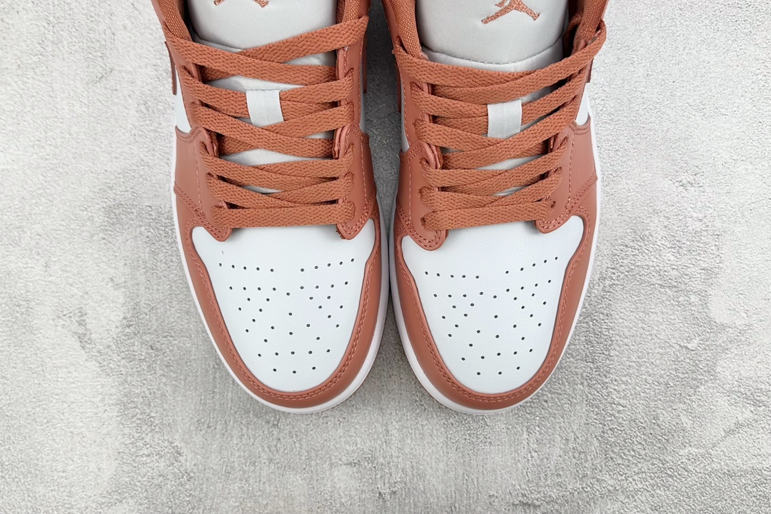 外贸批次 Jordan Air Jordan 1 Low ”Pink Salmon”白红 DC0774-080