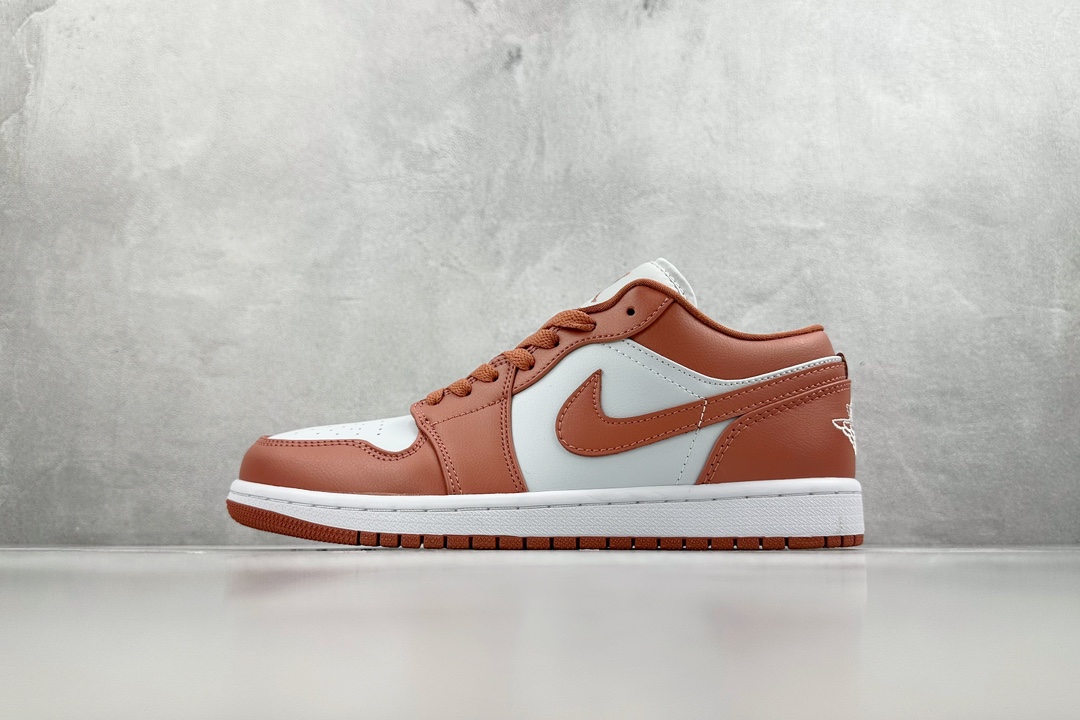 外贸批次 Jordan Air Jordan 1 Low ”Pink Salmon”白红 DC0774-080