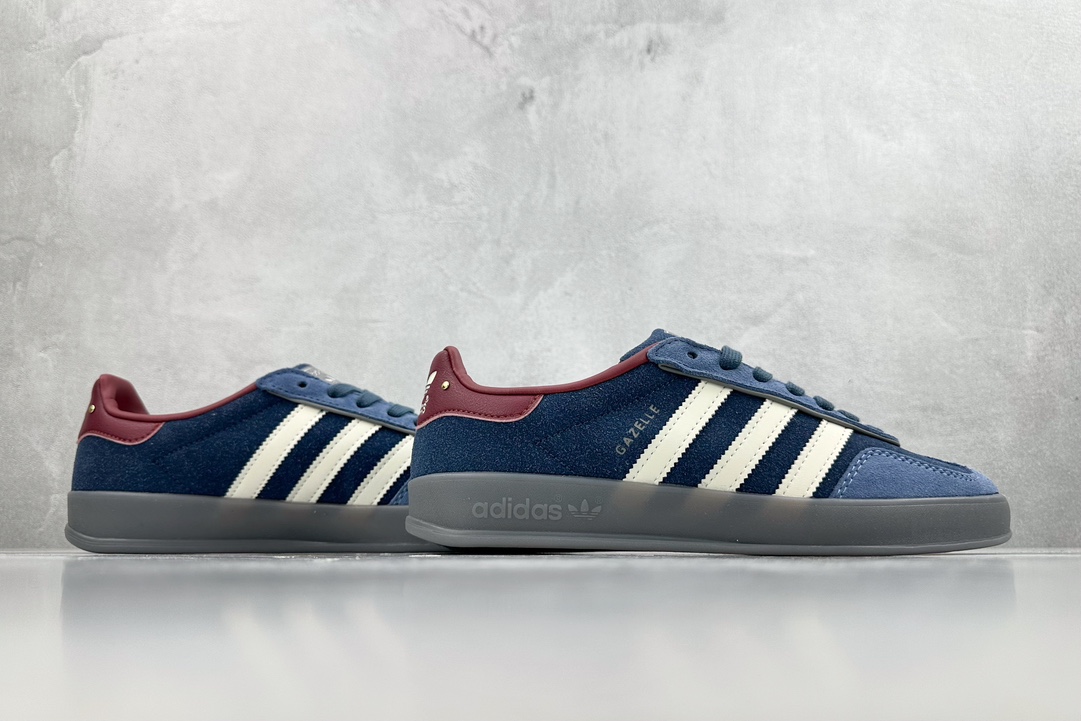 160 出口订单 adidas originals Gazelle Indoor藏青蓝  ID1008