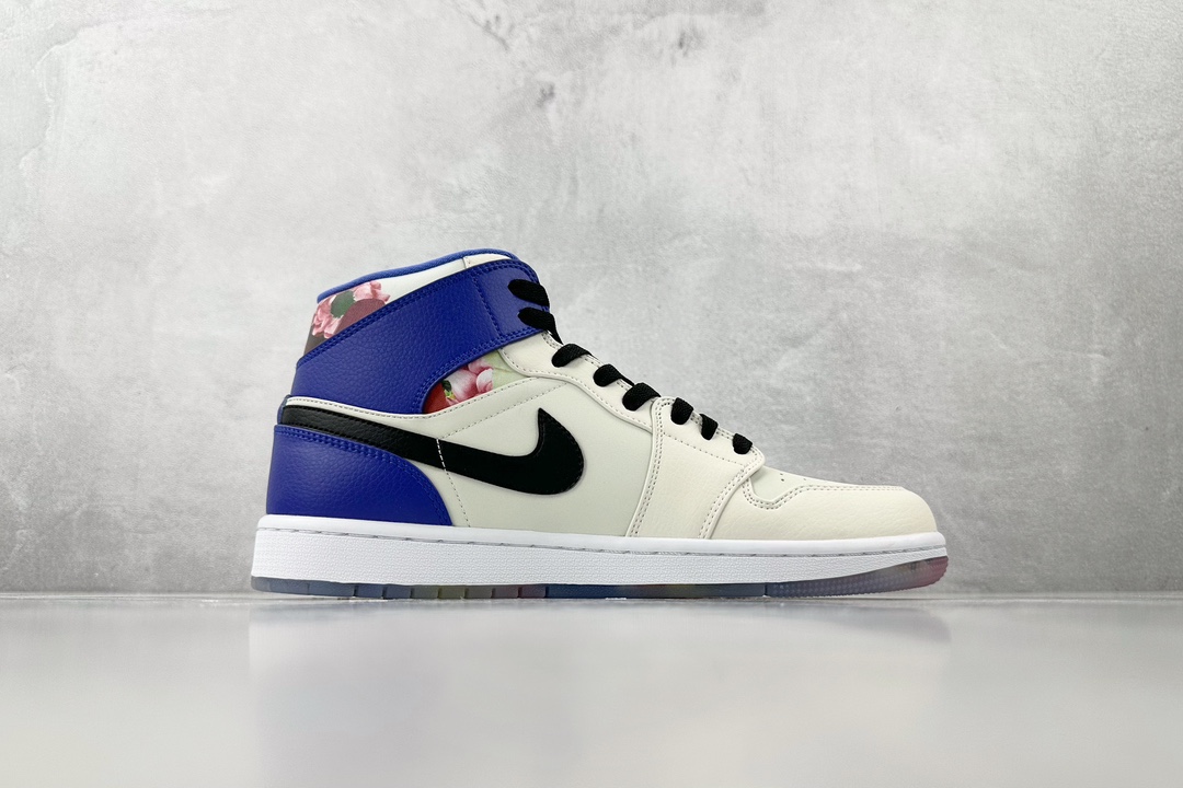 综合版 Jordan Air Jordan 1 Air Jordan 1 Mid ”Flower Garden”' 白紫 FD4330-101