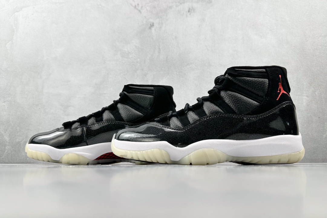 纯原口碑神作外贸特供JordanAirJordan11暗黑“大魔王”货号378037-002尺码4040