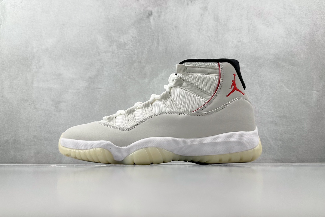 纯原口碑神作外贸特供JordanAirJordan11platinumtint白红兔八哥白红货号3780