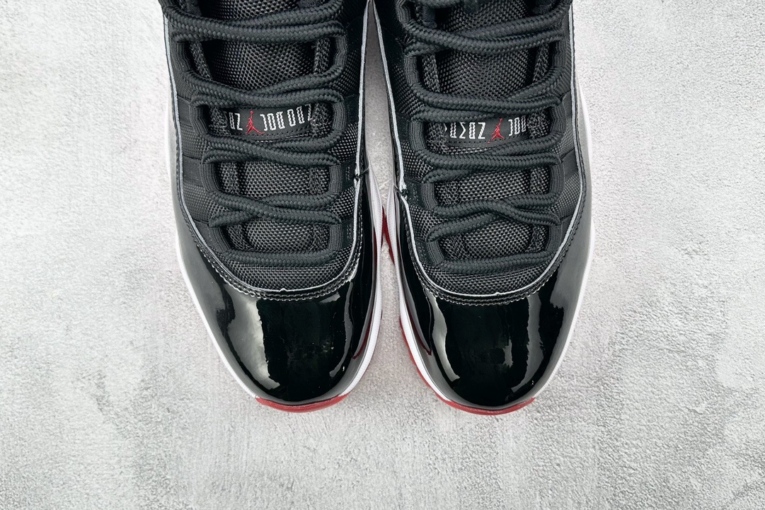 纯原口碑神作外贸特供JordanAirJordan11bred季后赛黑红白货号378037061尺码36