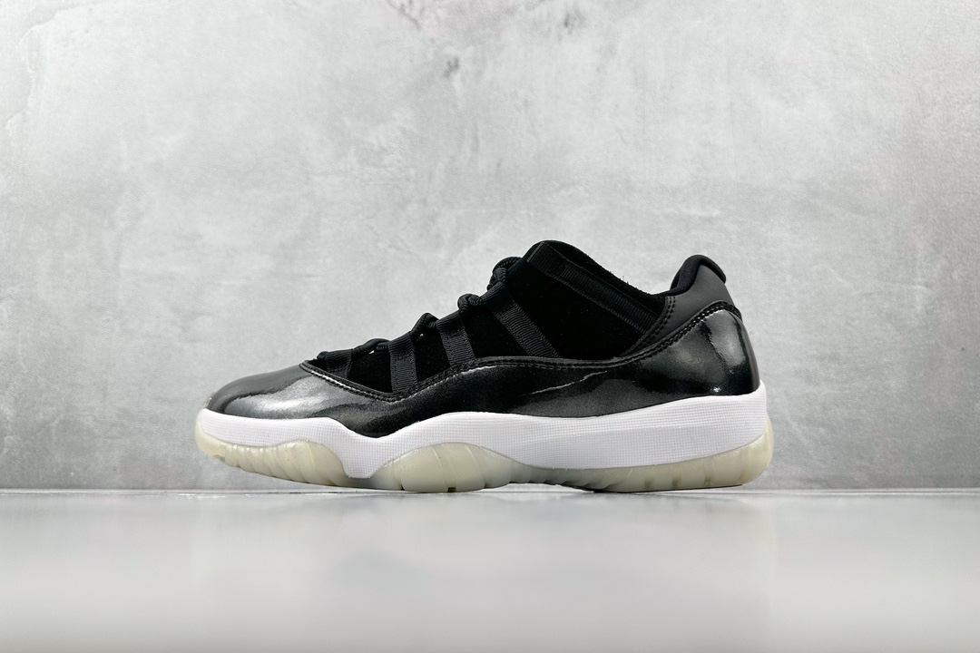 纯原口碑神作外贸特供JordanAirJordan11retrolowbarons黑色货号5288950