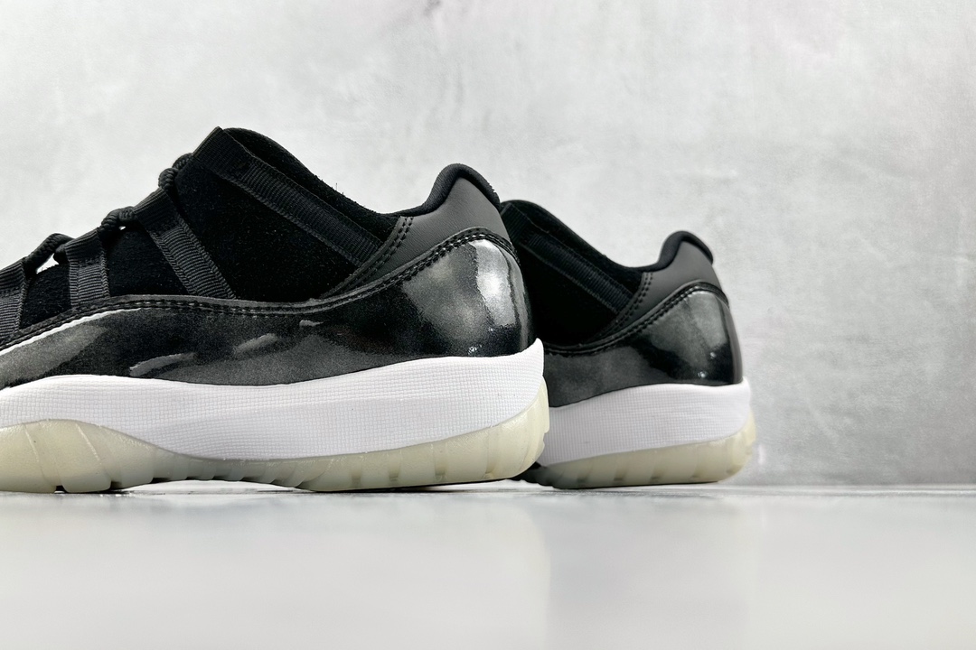 纯原口碑神作外贸特供JordanAirJordan11retrolowbarons黑色货号5288950