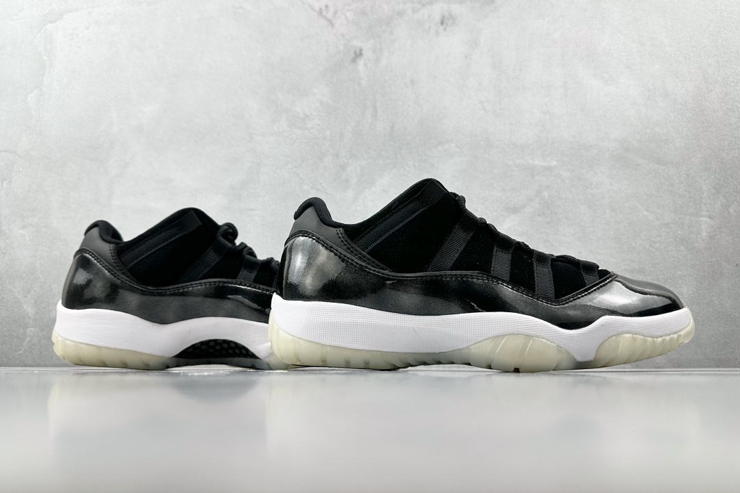 纯原口碑神作外贸特供JordanAirJordan11retrolowbarons黑色货号5288950