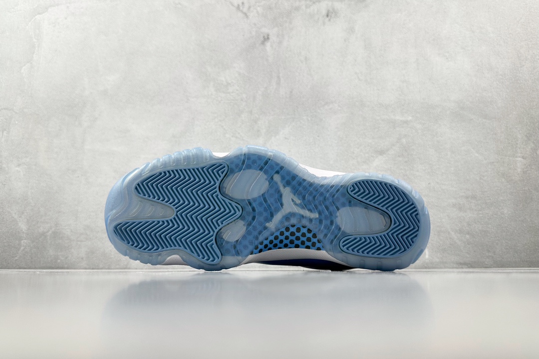 纯原口碑神作外贸特供JordanAirJordan11retrolow“unc”北卡蓝货号5288951