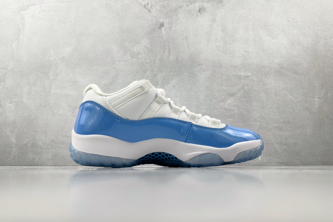 纯原口碑神作外贸特供JordanAirJordan11retrolow“unc”北卡蓝货号5288951