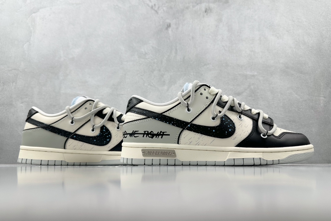 特价 
【定制球鞋】 Nike Dunk Low 熊猫恶作刷 宇宙探索星际迷航 黑白蓝

货号：DV08