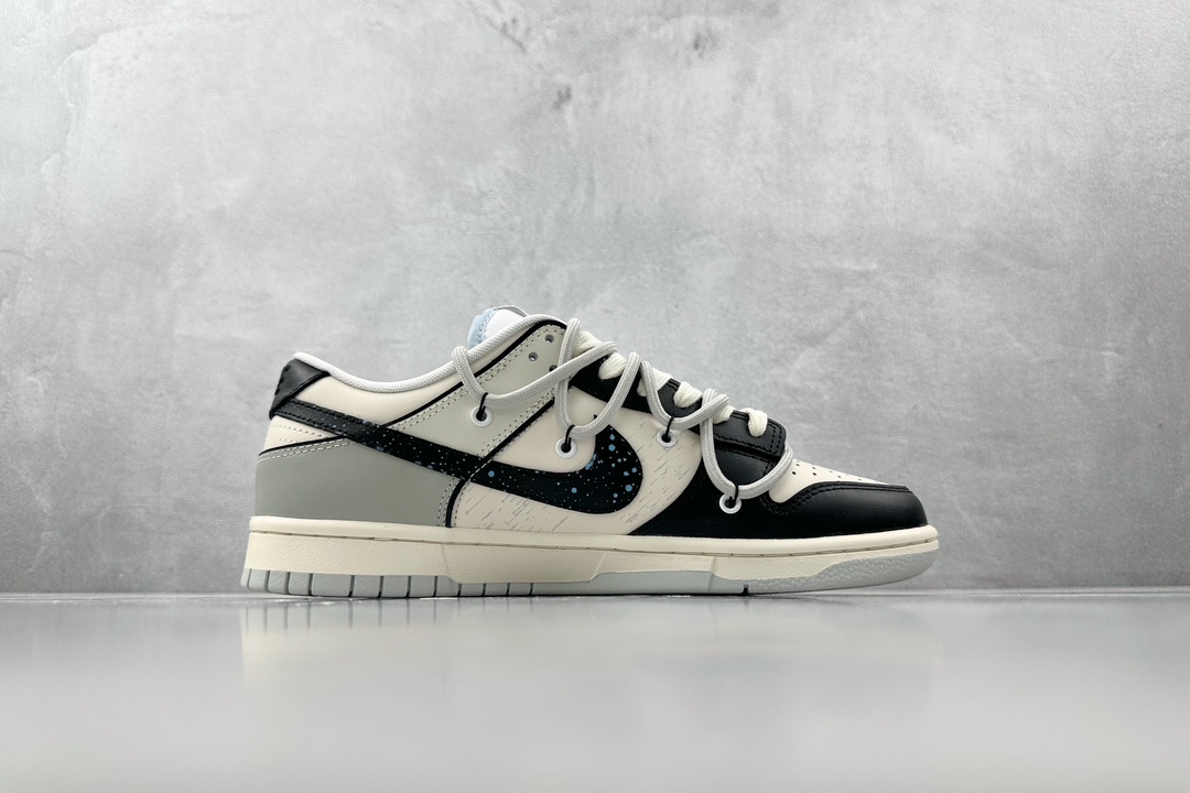特价 
【定制球鞋】 Nike Dunk Low 熊猫恶作刷 宇宙探索星际迷航 黑白蓝

货号：DV08