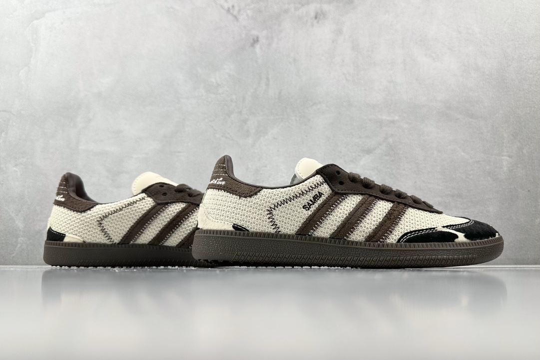 notitle x adidas originals Samba beige brown black ID6024