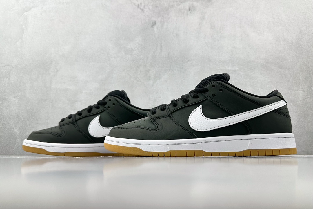 口碑神作 外贸特供 Nike Dunk SB Low pro iso ”black gum” 黑白 CD2563-006