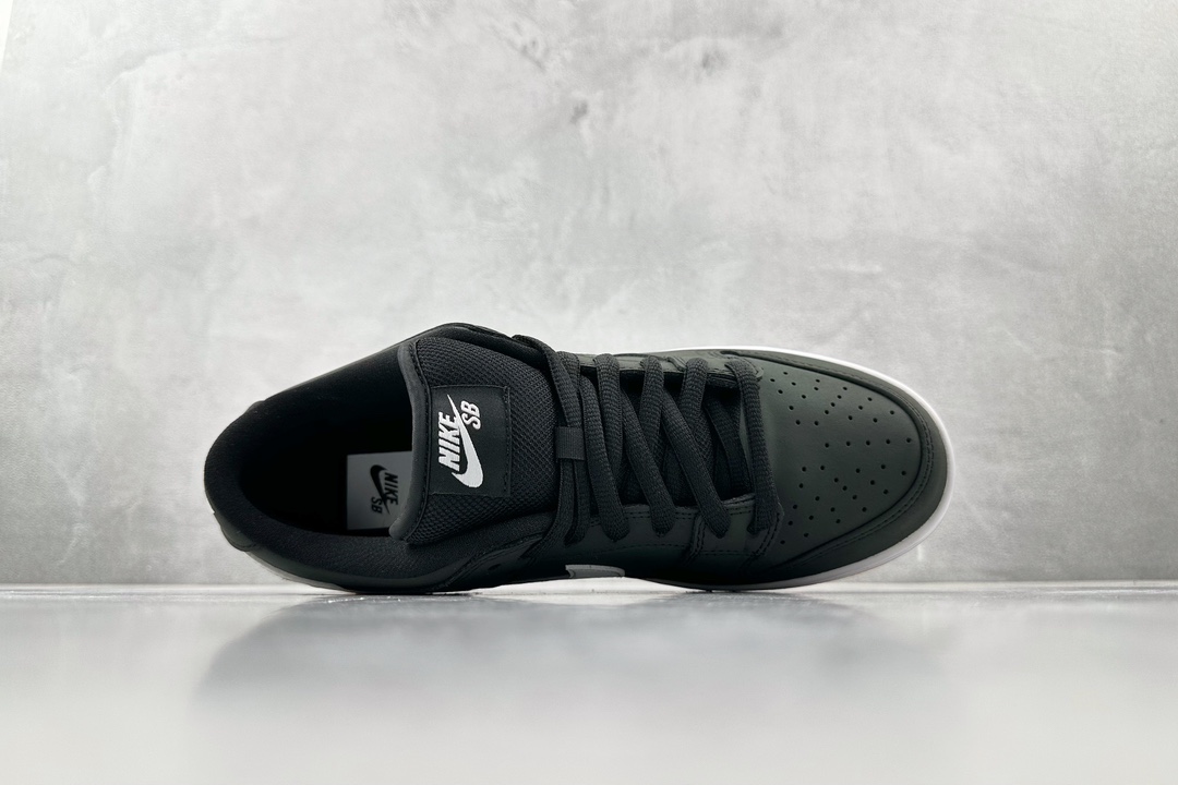 口碑神作 外贸特供 Nike Dunk SB Low pro iso ”black gum” 黑白 CD2563-006