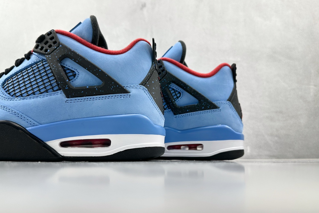 Travis Scott x Air Jordan AJ4 TS联名冰蓝 308497-406