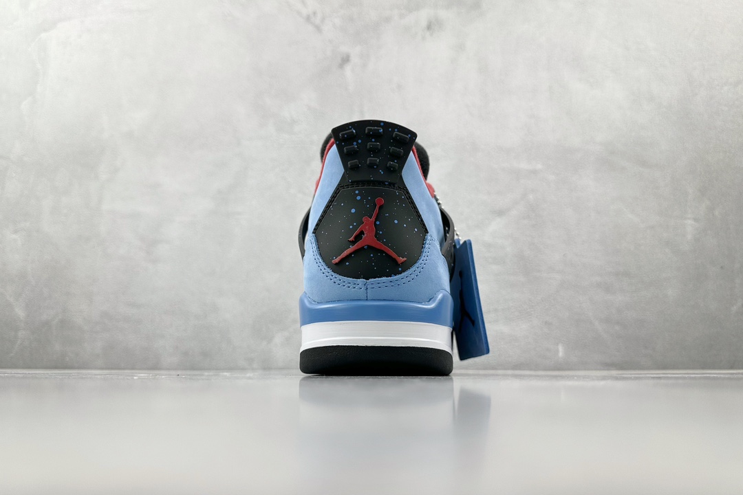 Travis Scott x Air Jordan AJ4 TS联名冰蓝 308497-406