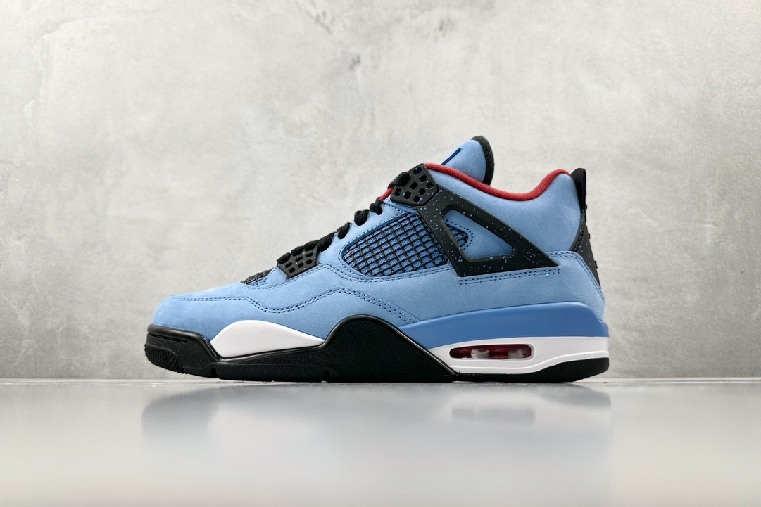 Travis Scott x Air Jordan AJ4 TS联名冰蓝 308497-406