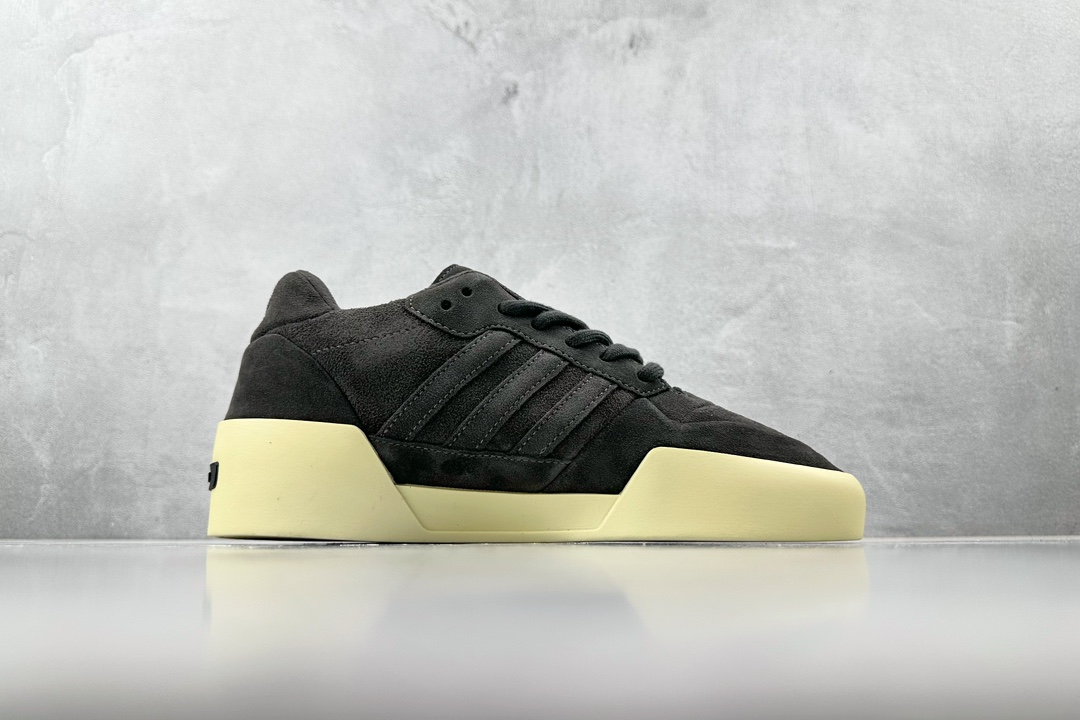 Fear of God x adidas originals Athletics 86 Lo Black Grey IG6633