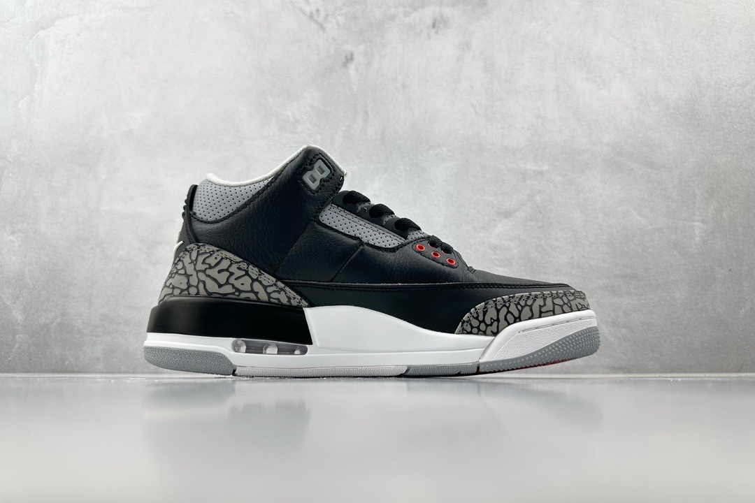 Jordan Air Jordan 3 retro black cement黑水泥 854262-001