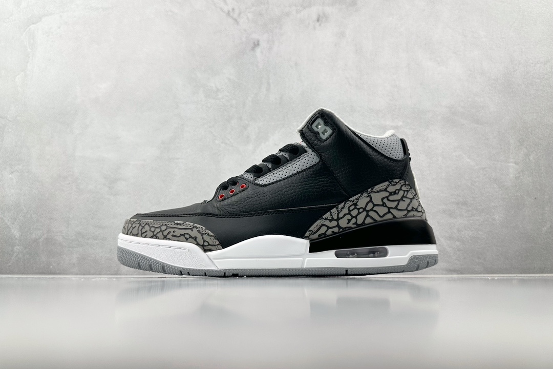 Jordan Air Jordan 3 retro black cement黑水泥 854262-001