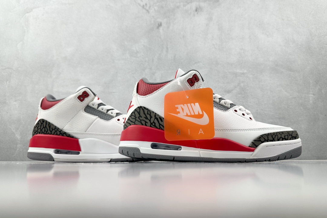 Jordan Air Jordan 3 retro ”fre red” 火焰红白 2022复刻版 DN3707-160