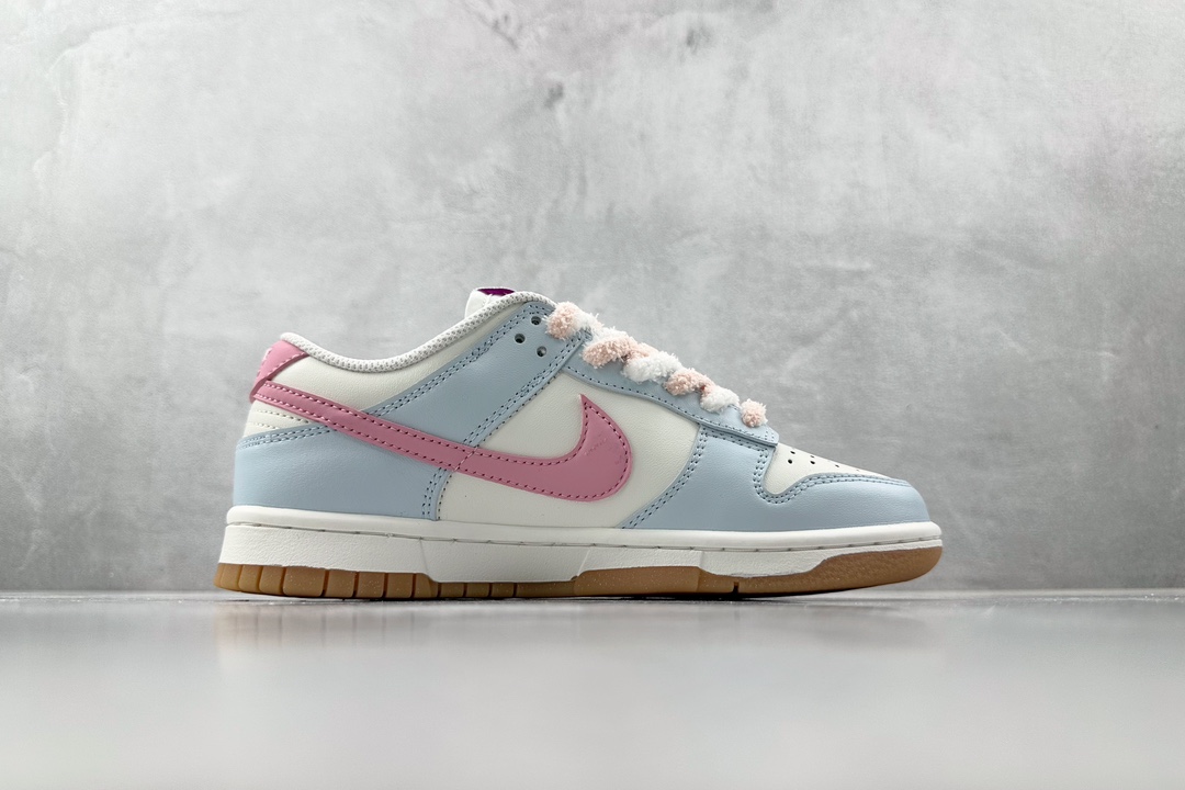 【定制球鞋】 Nike Dunk Low 樱花校园 SAML 多巴胺 粉蓝 FD9922-151