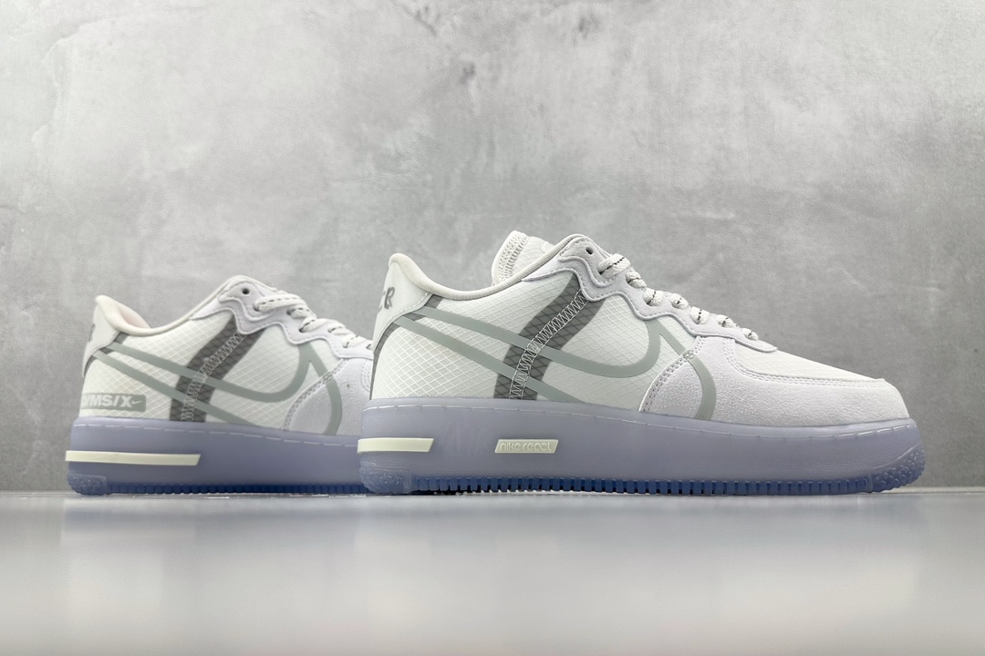 LJ渠道高端零售首选NikeAirForce1Lowreactaslightbone骨白货号CQ8879