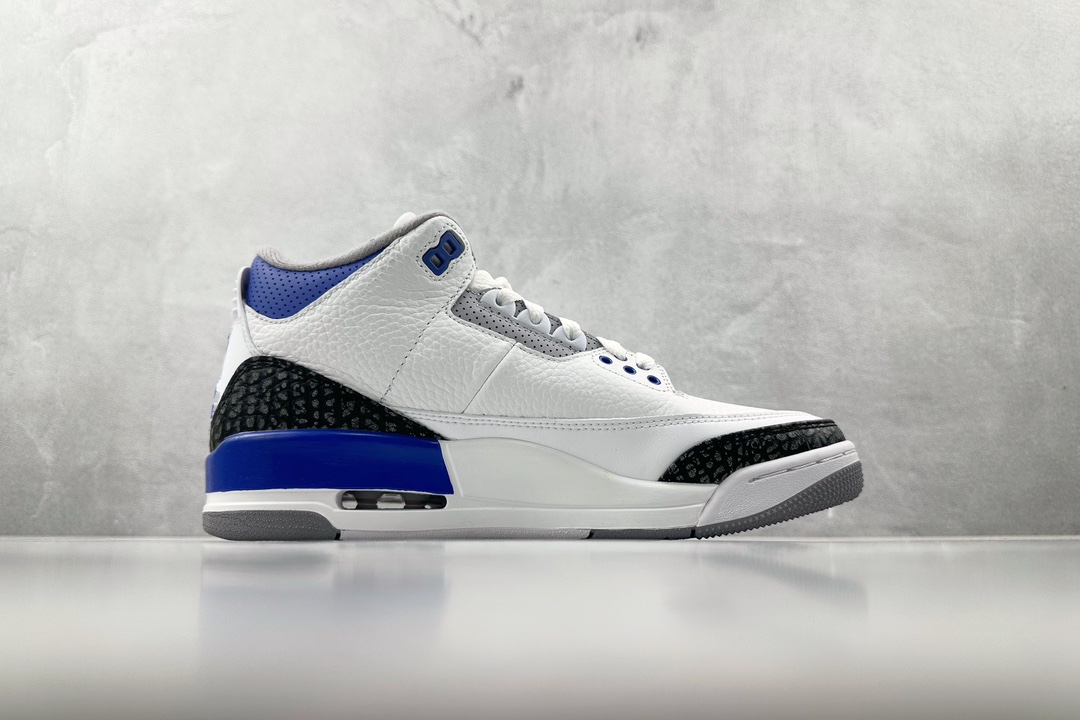 Jordan Air Jordan 3 retro ”racer blue” 小闪电 白蓝 赛车蓝 CT8532-145