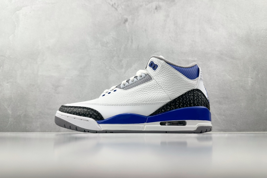 Jordan Air Jordan 3 retro ”racer blue” 小闪电 白蓝 赛车蓝 CT8532-145