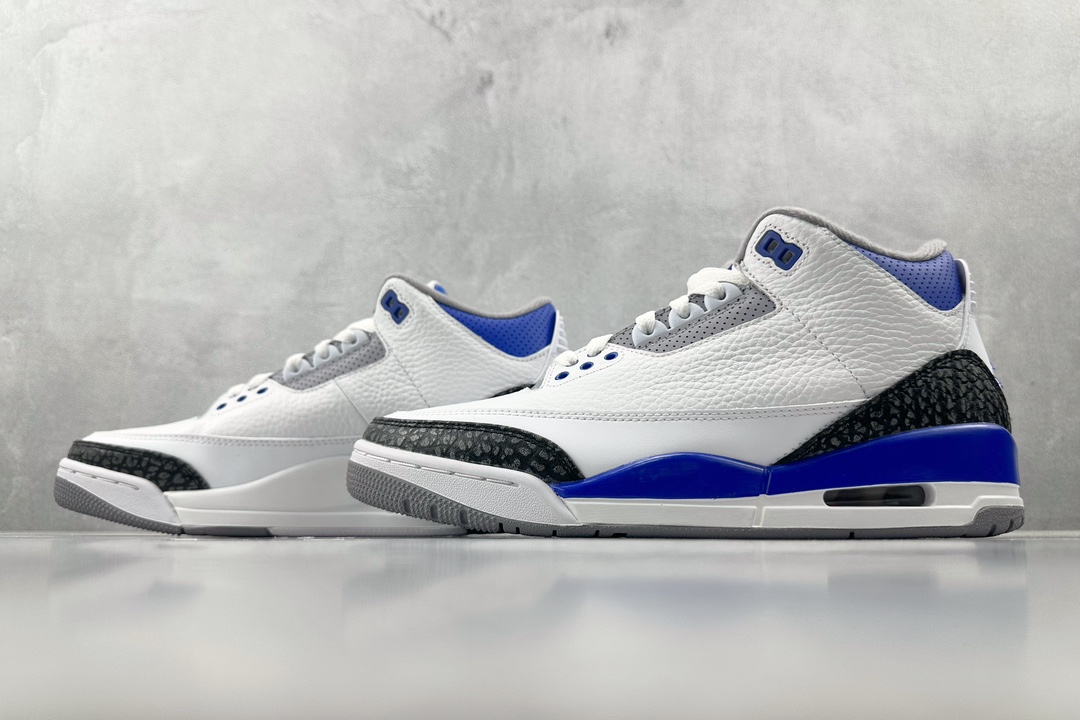 Jordan Air Jordan 3 retro ”racer blue” 小闪电 白蓝 赛车蓝 CT8532-145