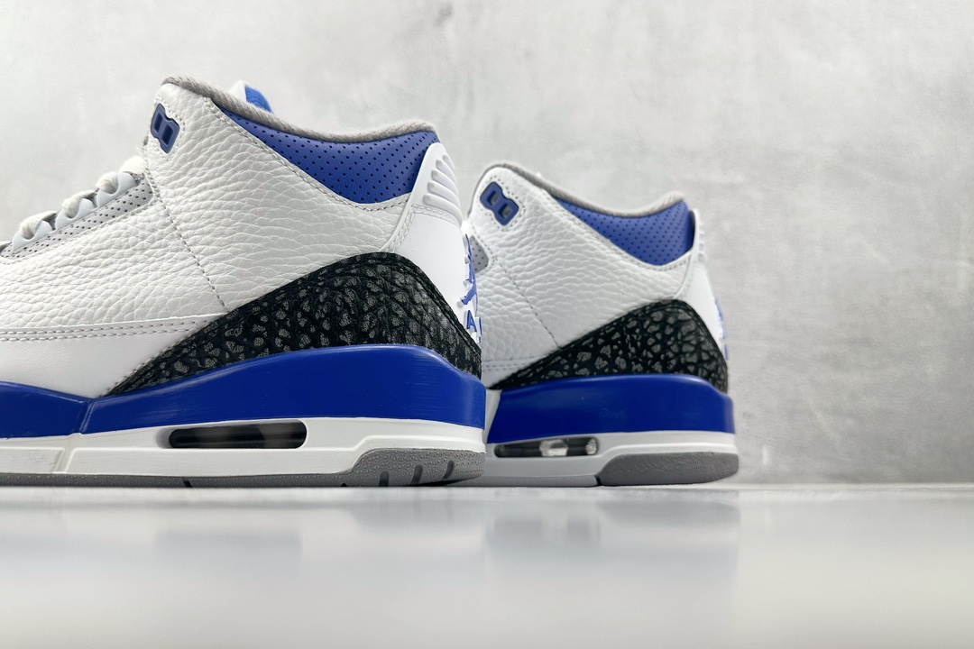 Jordan Air Jordan 3 retro ”racer blue” 小闪电 白蓝 赛车蓝 CT8532-145