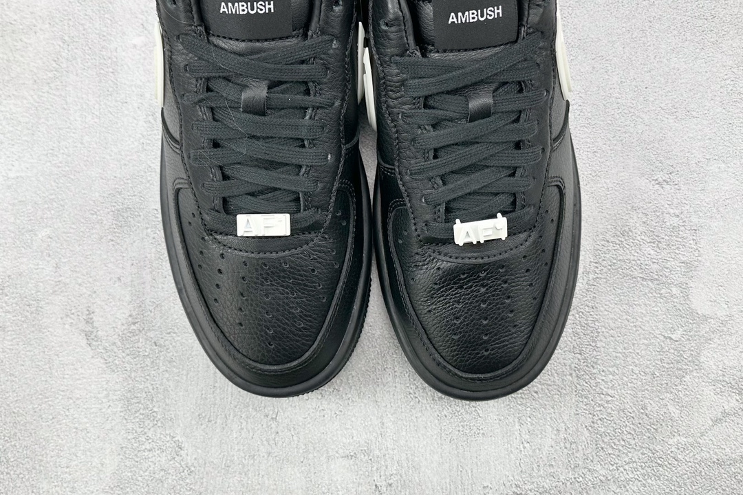 LJ渠道AMBUSHxNikeAirForce1Low黑色货号DV3464-001尺码3636.537.