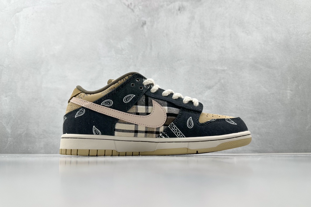 Travis Scott x Nike Dunk SB Low ”Jackboys” 腰果花印花 CT505-001