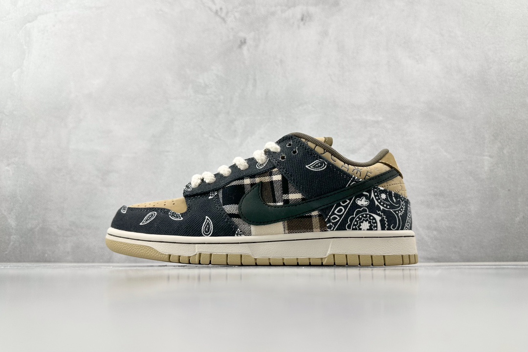 Travis Scott x Nike Dunk SB Low ”Jackboys” 腰果花印花 CT505-001