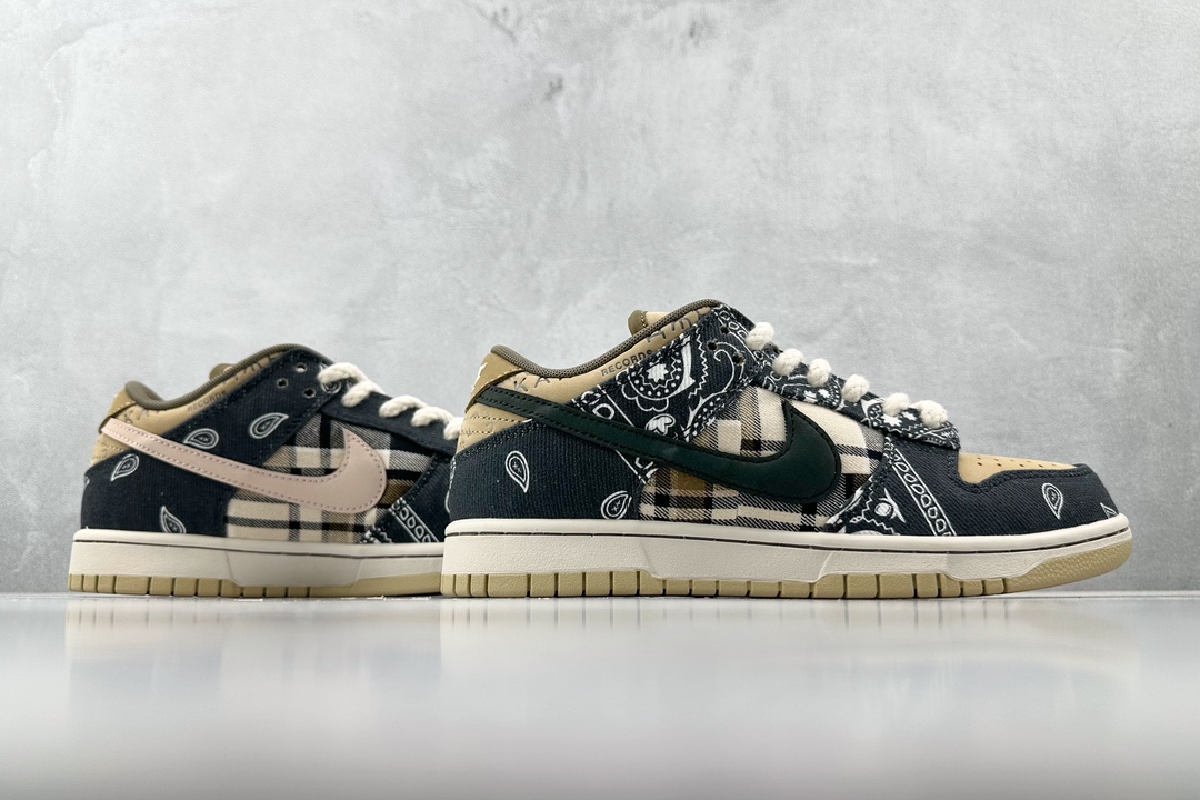 Travis Scott x Nike Dunk SB Low ”Jackboys” 腰果花印花 CT505-001