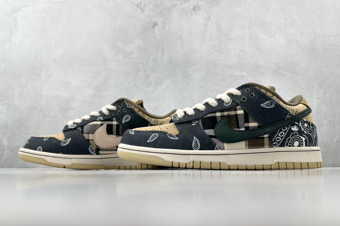 Travis Scott x Nike Dunk SB Low ”Jackboys” 腰果花印花 CT505-001