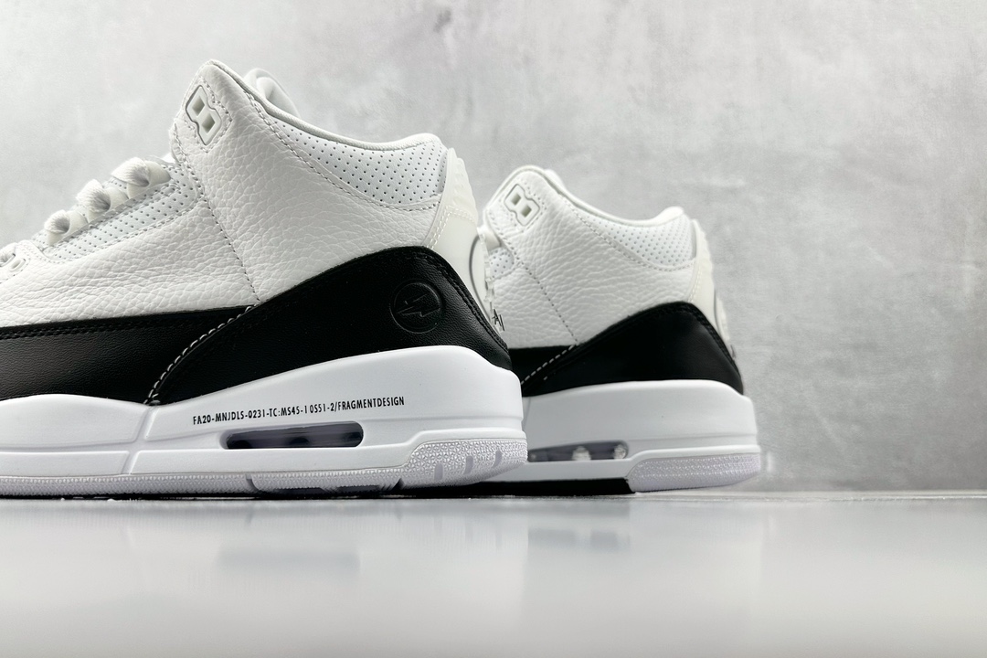 380 高端零售首选 Fragment Design x Jordan Air Jordan 3 retro spwhite”' 藤原浩DA3595-100