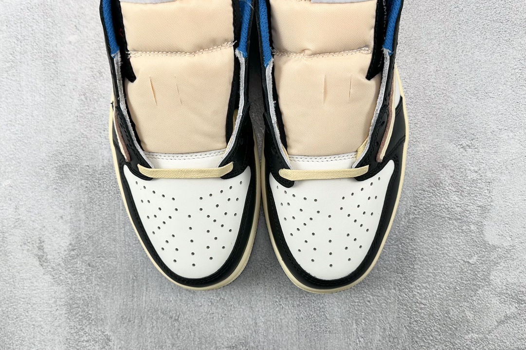 Travis Scott x Fragment Design × Jordan Air Jordan 1 Low OG SP three-party joint DM7866-140