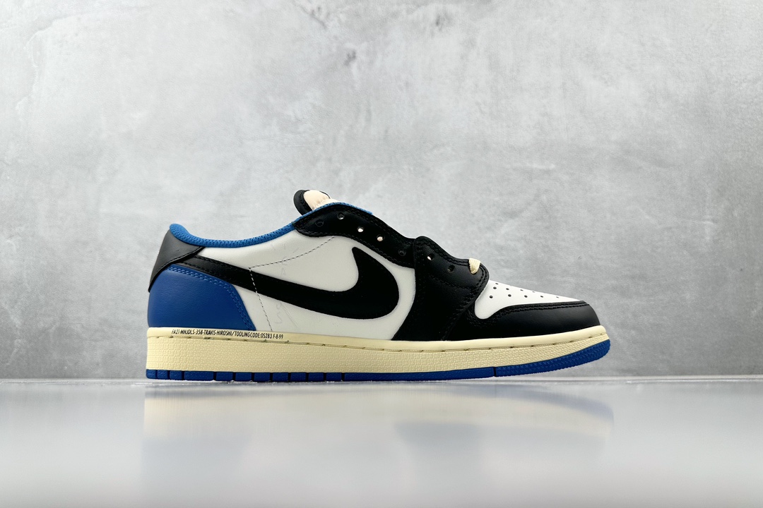 Travis Scott x Fragment Design × Jordan Air Jordan 1 Low OG SP three-party joint DM7866-140