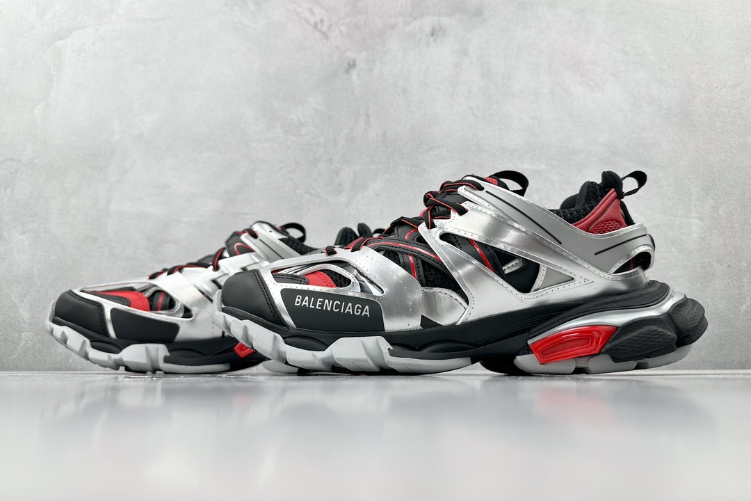 420 Balenciaga巴黎世家Track 1.0银色 542023 W2FSA 1169