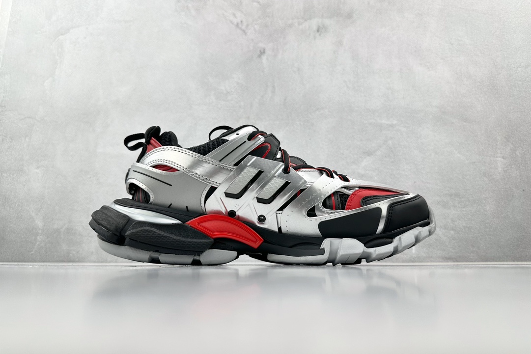 420 Balenciaga巴黎世家Track 1.0银色 542023 W2FSA 1169