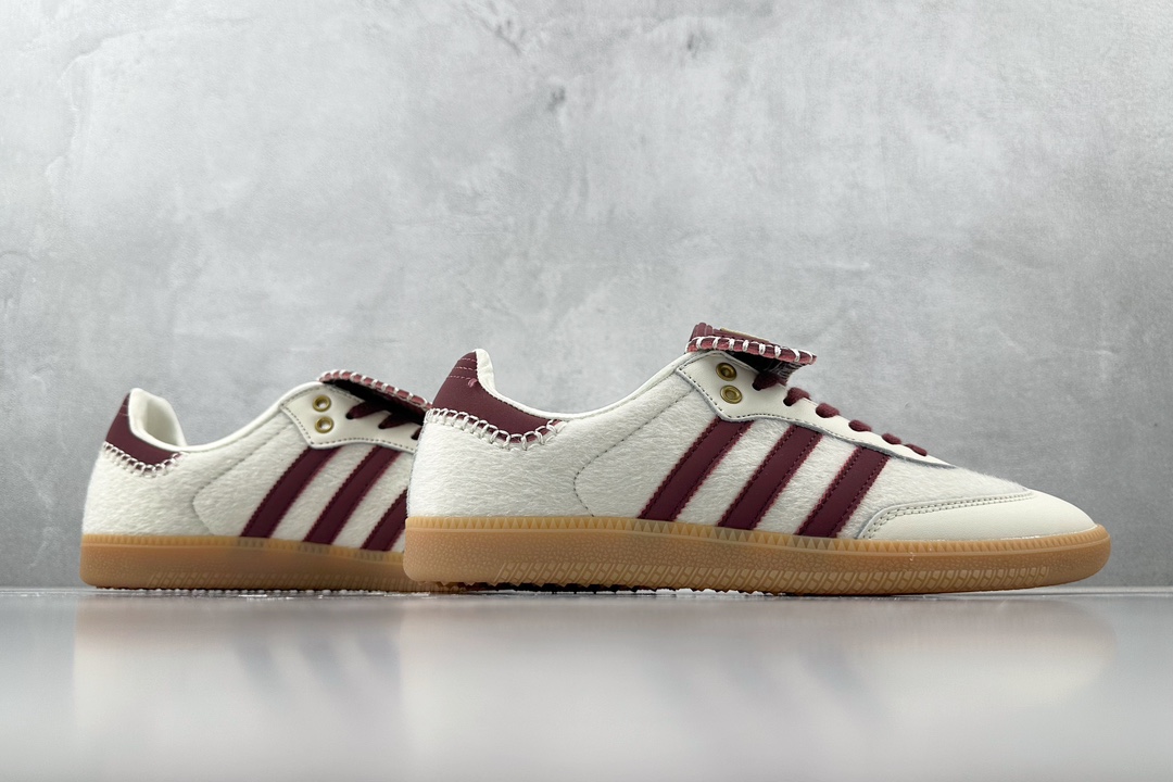 Export order WALES BONNER x adidas originals Samba PonyTonal White Brown IE0586