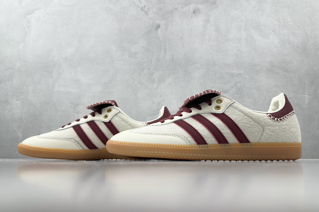 Export order WALES BONNER x adidas originals Samba PonyTonal White Brown IE0586