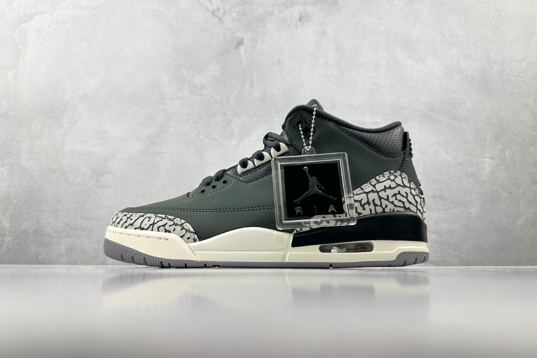 口碑神作 外贸特供 Jordan Air Jordan 3 ”Off Noir”黑 CK9246-001