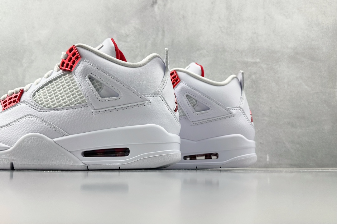 Jordan Air Jordan 4 white university red 白红 CT8527-112