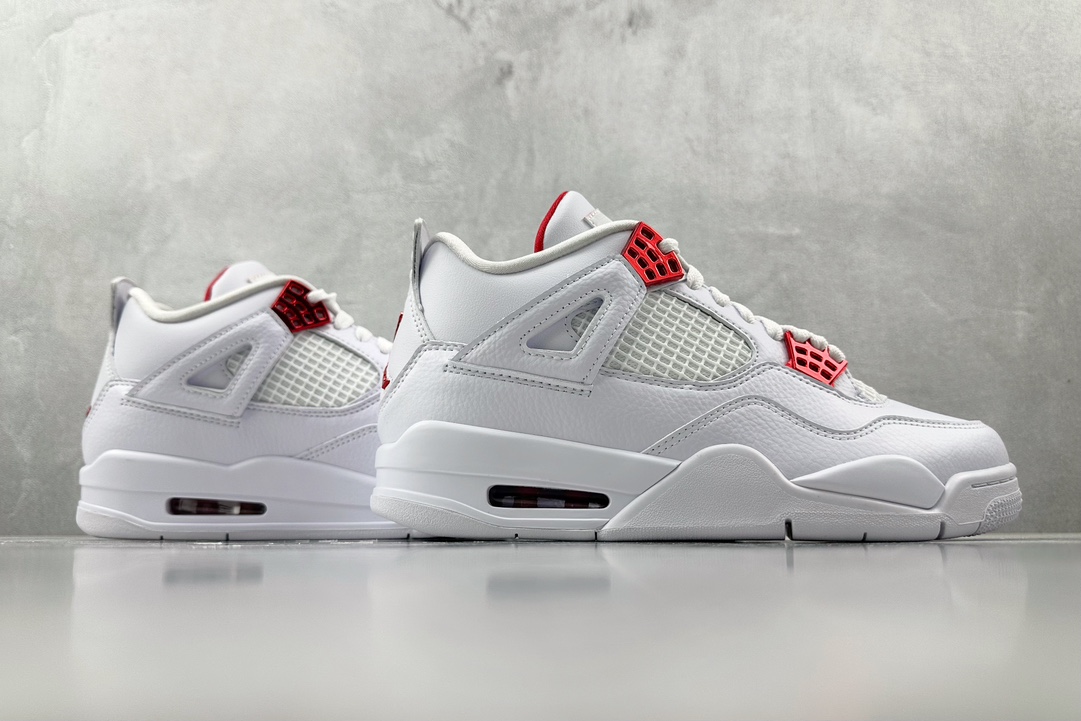 Jordan Air Jordan 4 white university red 白红 CT8527-112