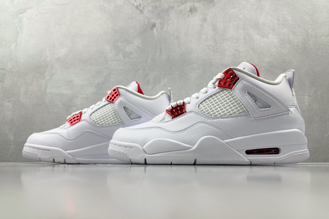 Jordan Air Jordan 4 white university red 白红 CT8527-112