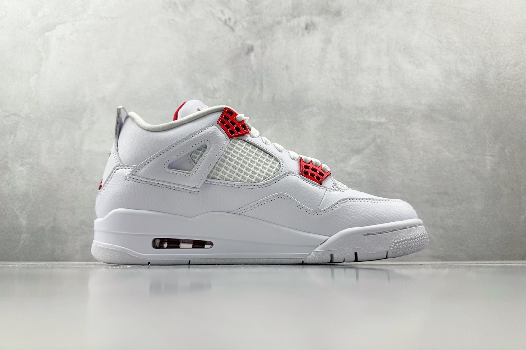 Jordan Air Jordan 4 white university red 白红 CT8527-112