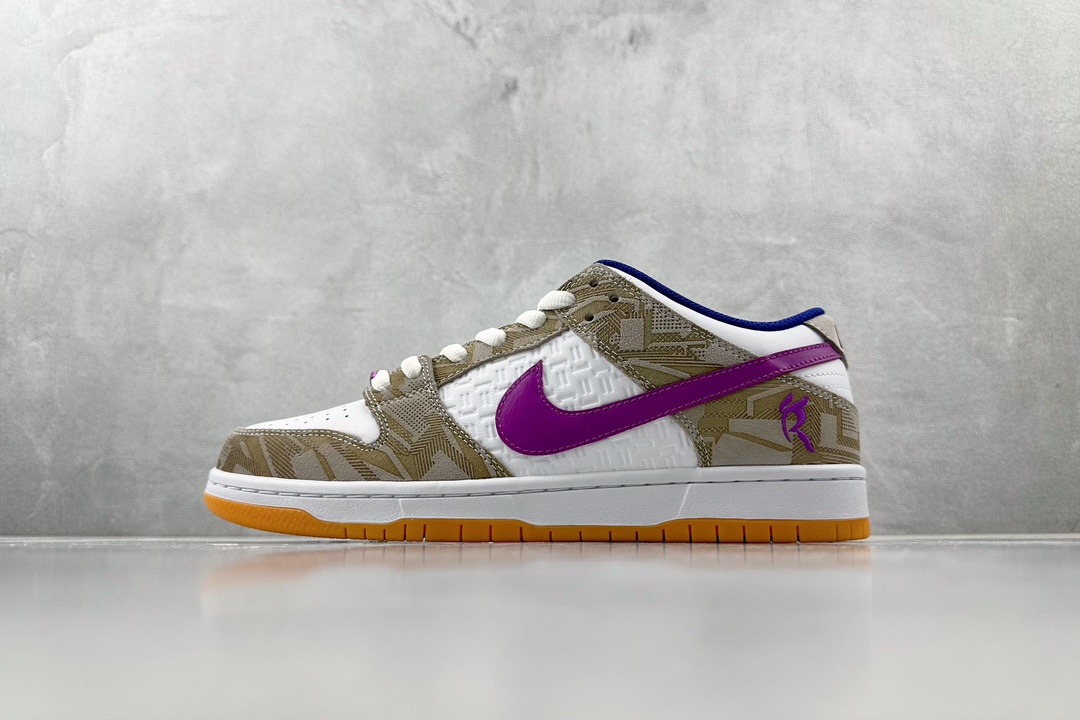 最新外贸批次 Rayssa Leal x Nike SB Dunk Low紫白 FZ5251-001