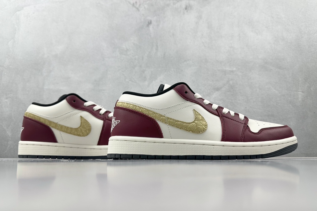 Jordan Air Jordan 1 Low SE ”Year of the Dragon” 15白红黄 FJ5753-100