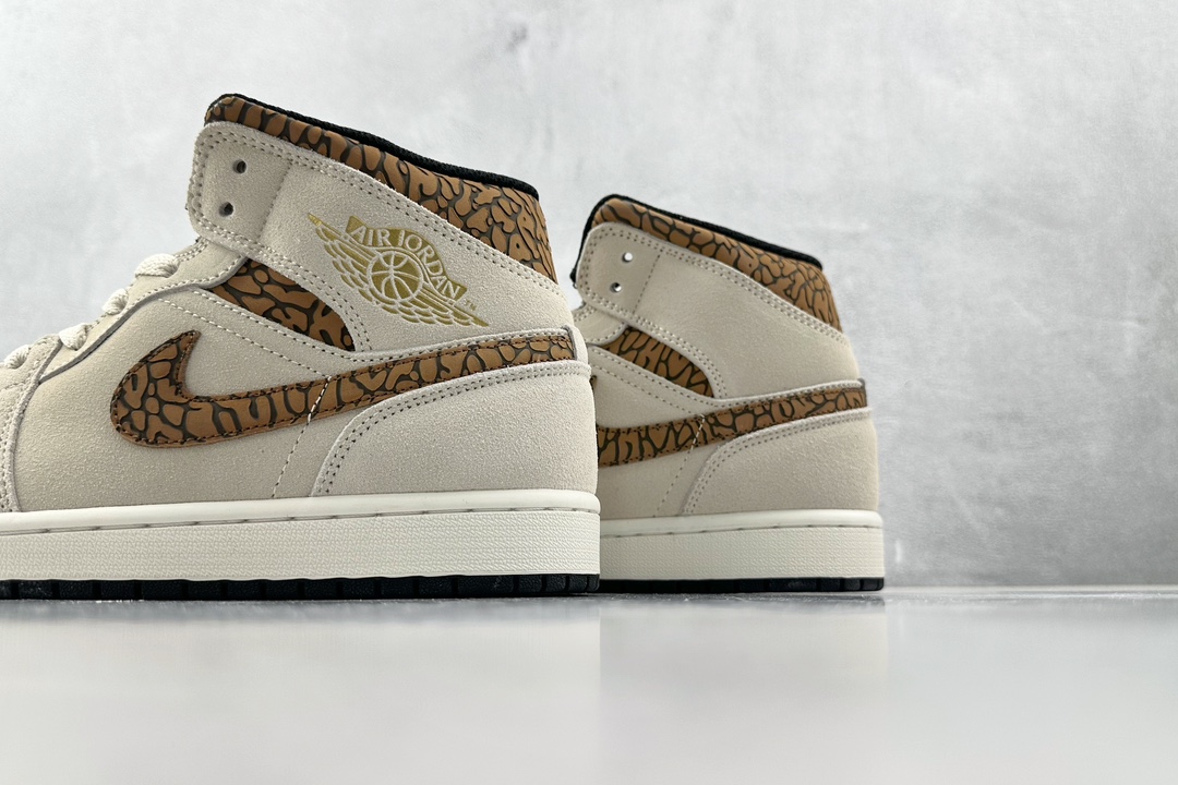 Jordan Air Jordan 1 Mid ”Brown Elephant”白棕 DZ4129-102